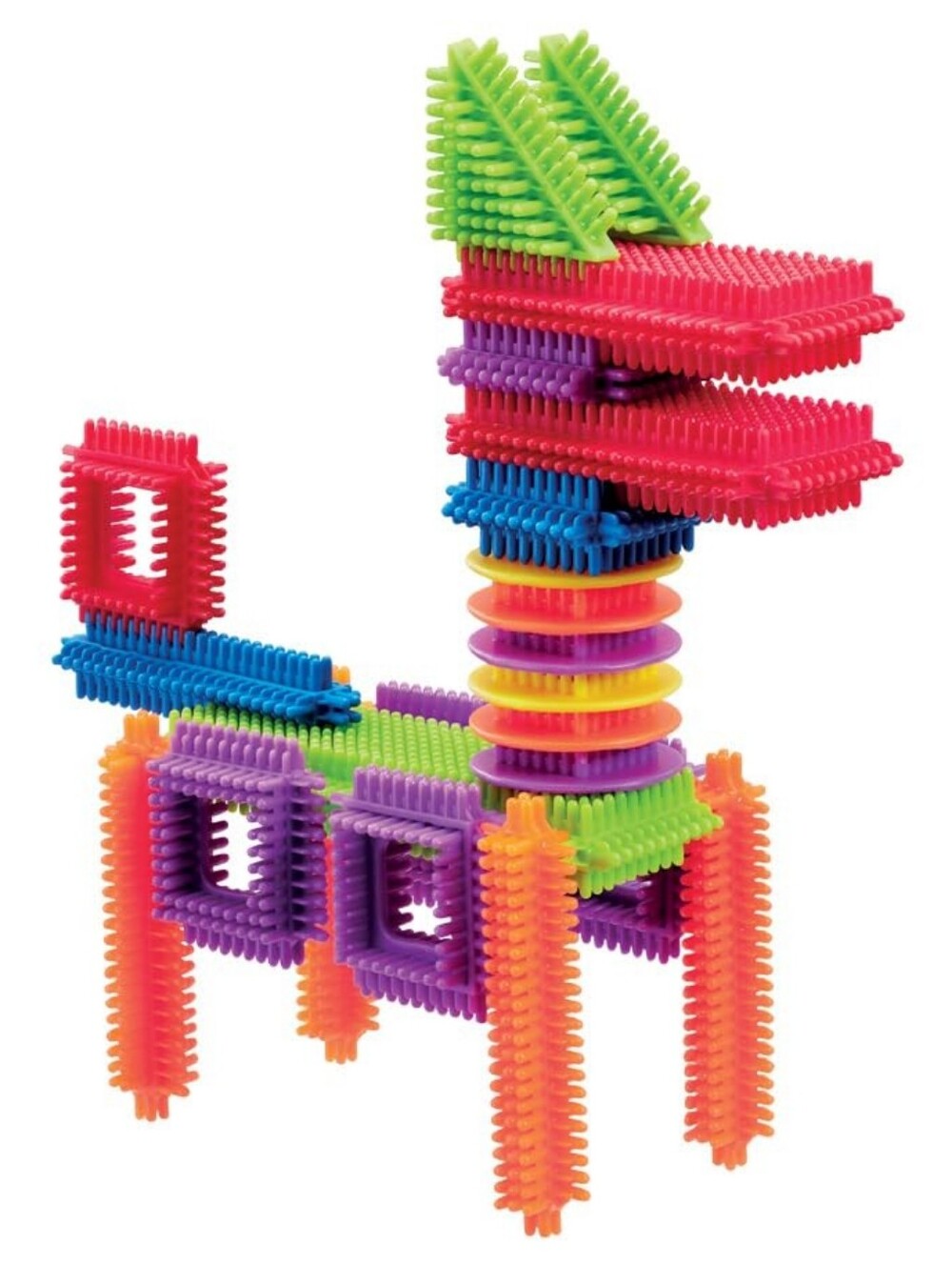 Colorful Bristle Building Block Set - Multicolor - Unknown Brand